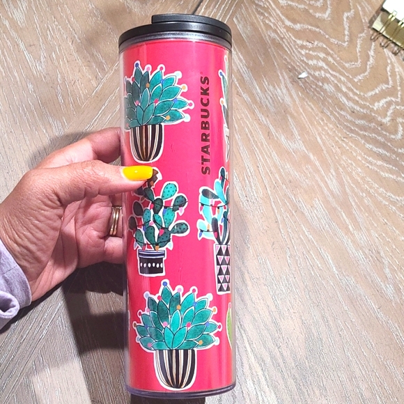 Starbucks Other - Starbucks 16oz Christmas cactus tumbler *New